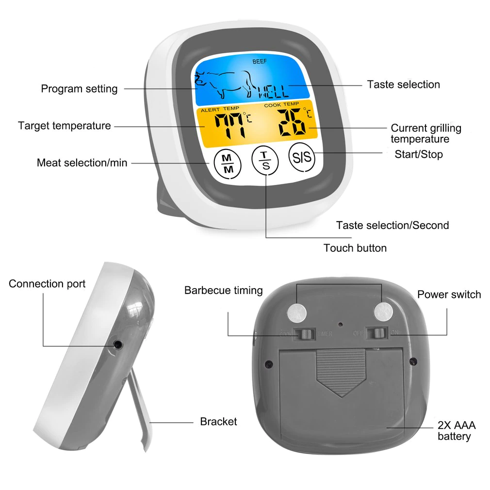 BBQ Food Thermometer