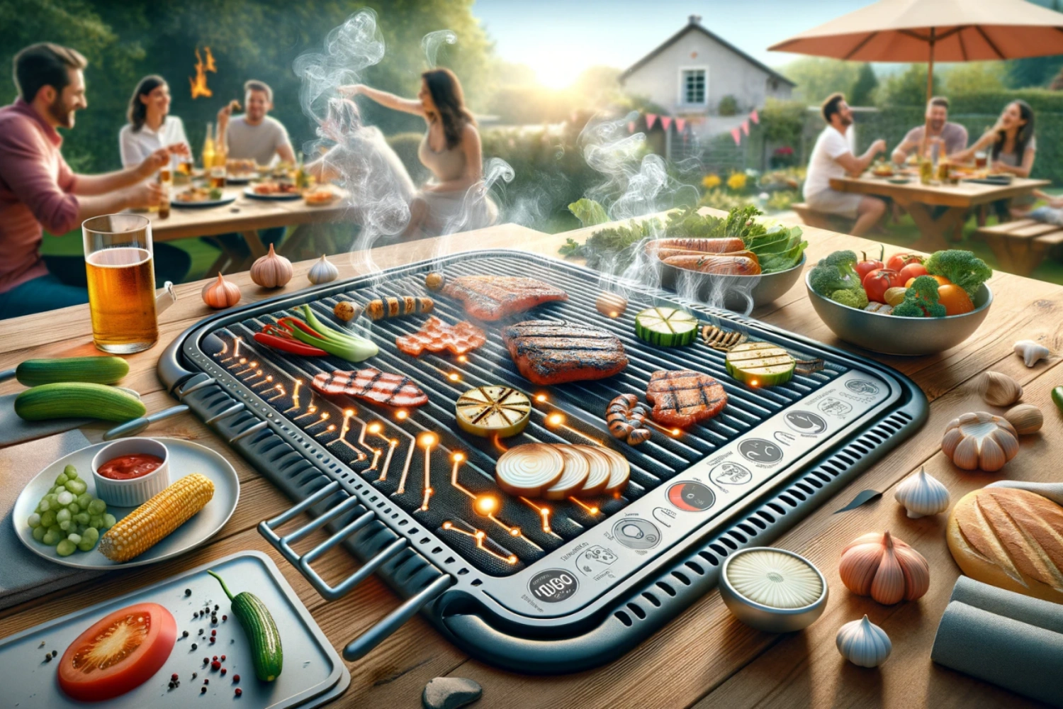 DALL·E-2024-03-04-09.26.36-Create-a-highly-detailed-and-realistic-image-titled-Innovations-in-Grill-Mat-Technology_-Maximizing-Flavor-and-Convenience-with-dimensions-of-1500x
