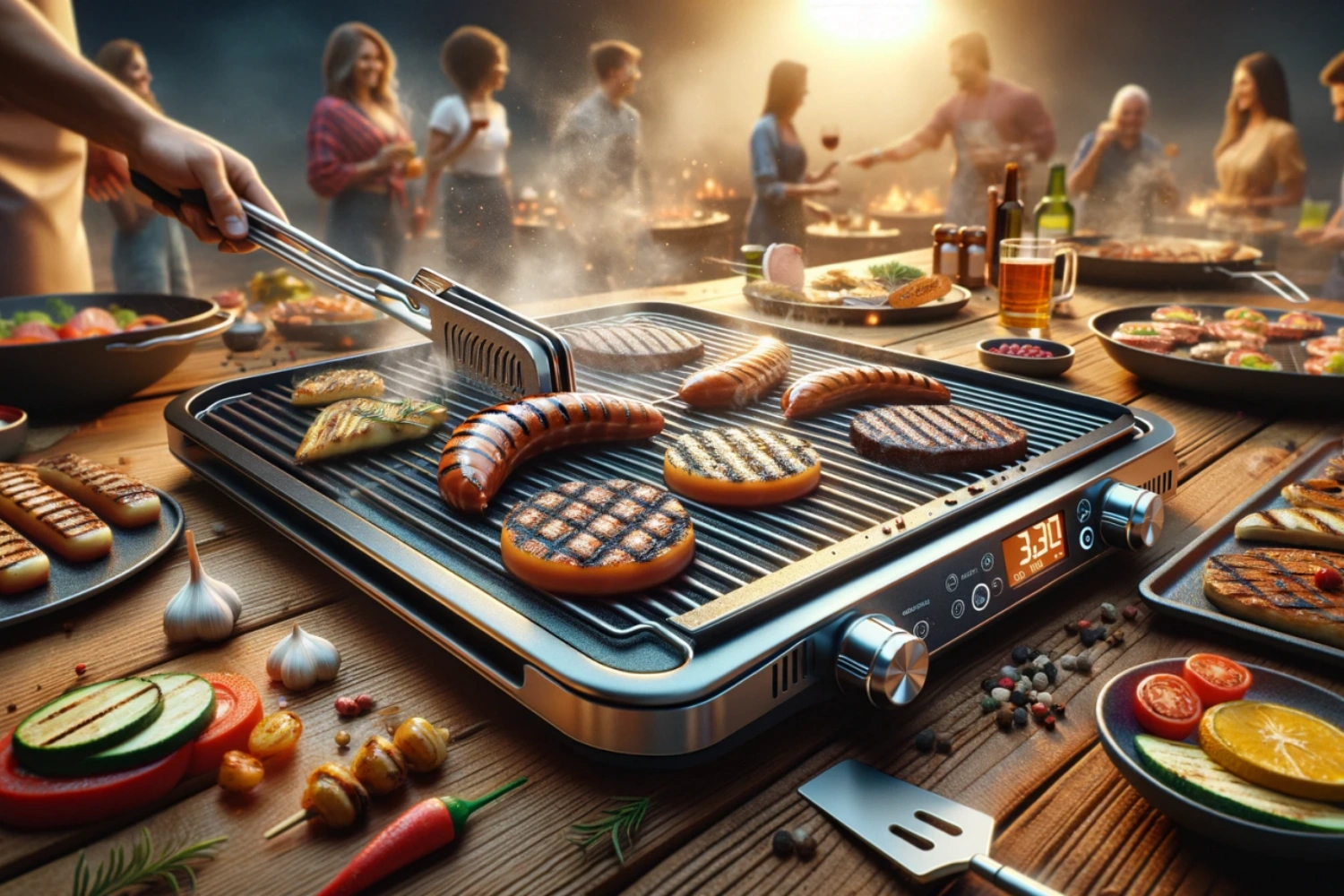 DALL·E-2024-03-04-09.26.39-Create-another-highly-detailed-and-realistic-image-titled-Mastering-Grill-Mat-Technology_-Exploring-the-Benefits-of-Non-Stick-Surfaces-with-dimensi