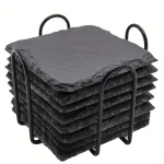 Natural Slate Stone Coasters