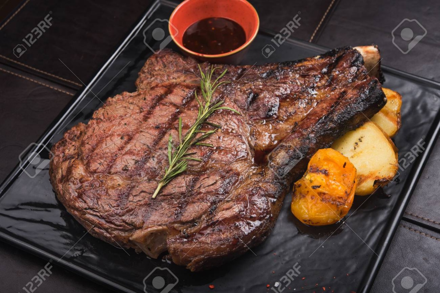 grilled beef steak