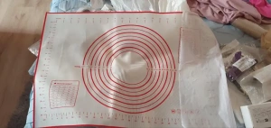 Red Silicone Dough Mat
